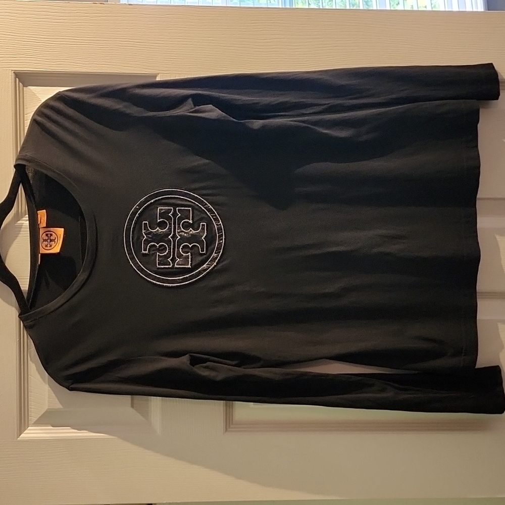 NWOT Tory Burch long sleeve logo tee